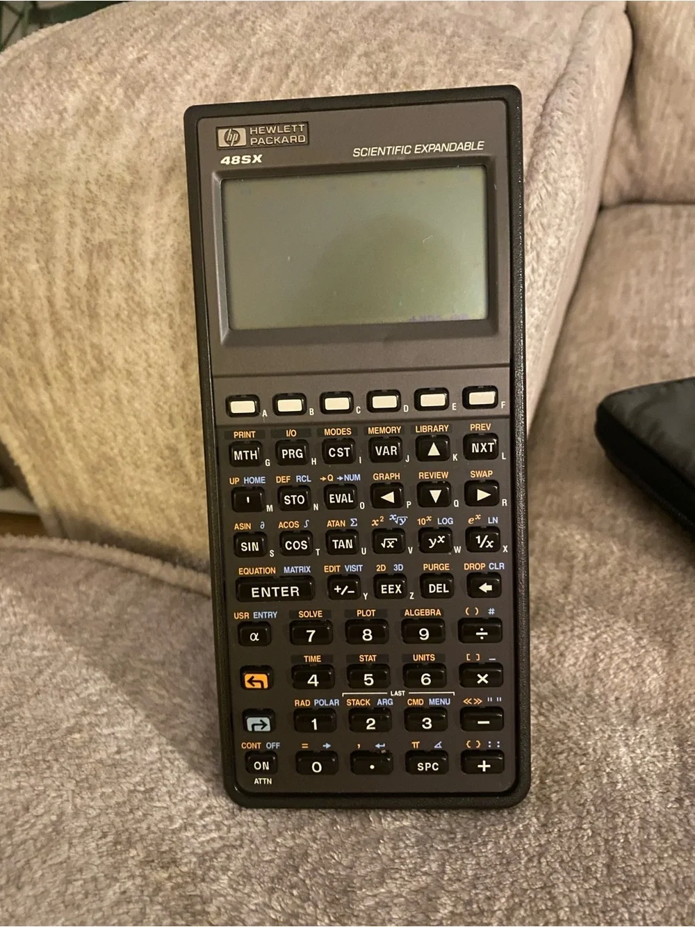 HP 48SX Scientific Expandable Graphing Calculator - Black
